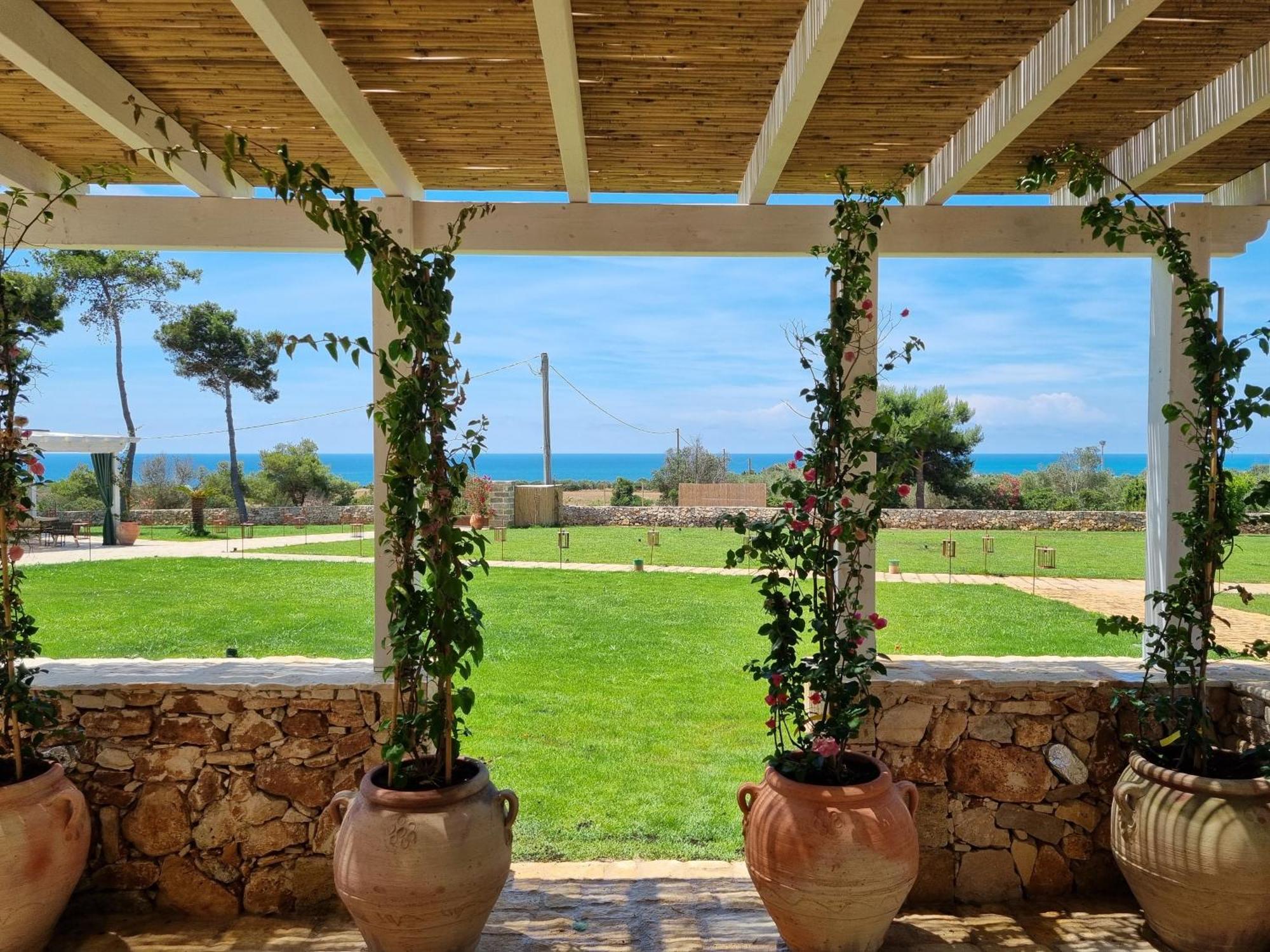 Masseria Baroni Di Montesardo Lido Marini Buitenkant foto